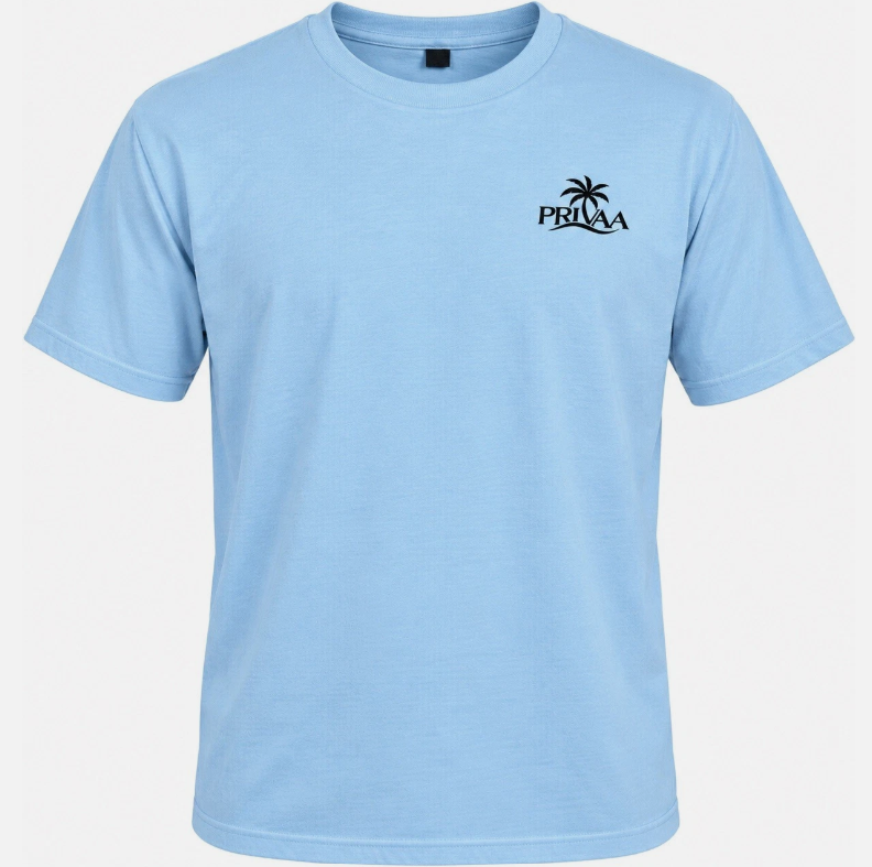 Offshore Fishing Adventure Graphic Tee – Light Blue Fishing T-Shirt
