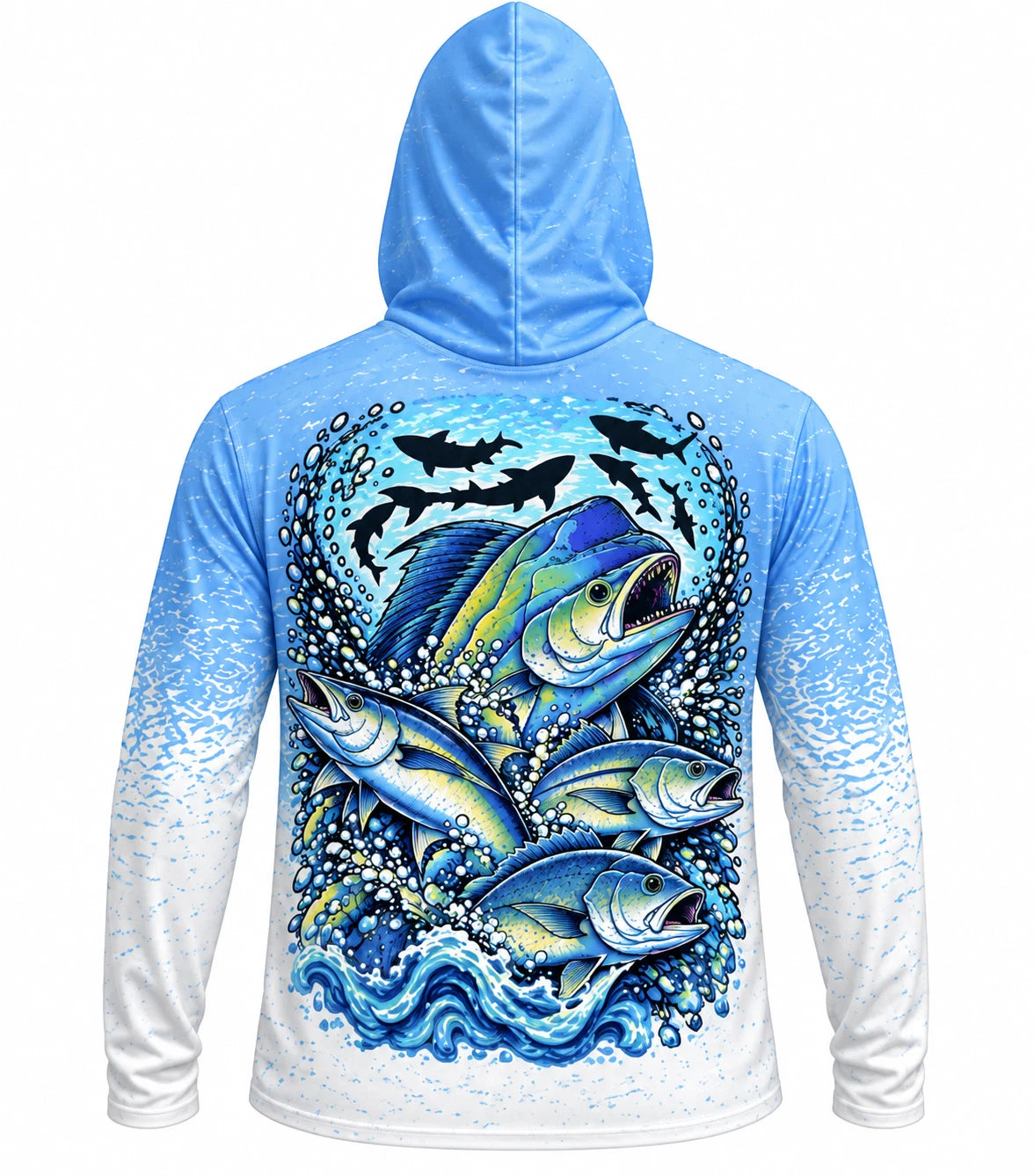 Offshore Game Fish Performance Hoodie – Mahi & Tuna Fishing Shirt