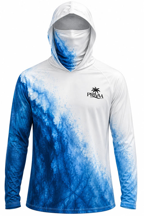 Bluewater Tuna Fishing Performance Hoodie – Long Sleeve Fishing Shirt